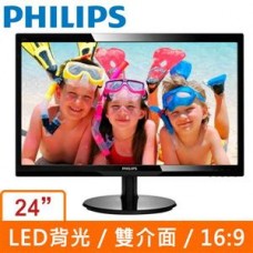 【PHILIPS】 246V5LHAB 24吋寬 液晶顯示器